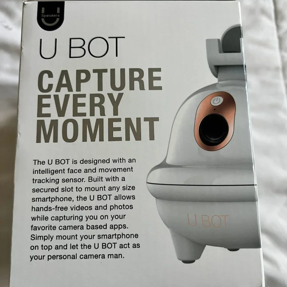 Uspeaker UBot UBOT7-21 360 Smart Face Tracking Camera Bot NIB